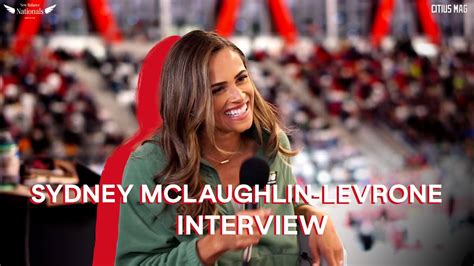 sydney cole interview|Sydney McLaughlin.